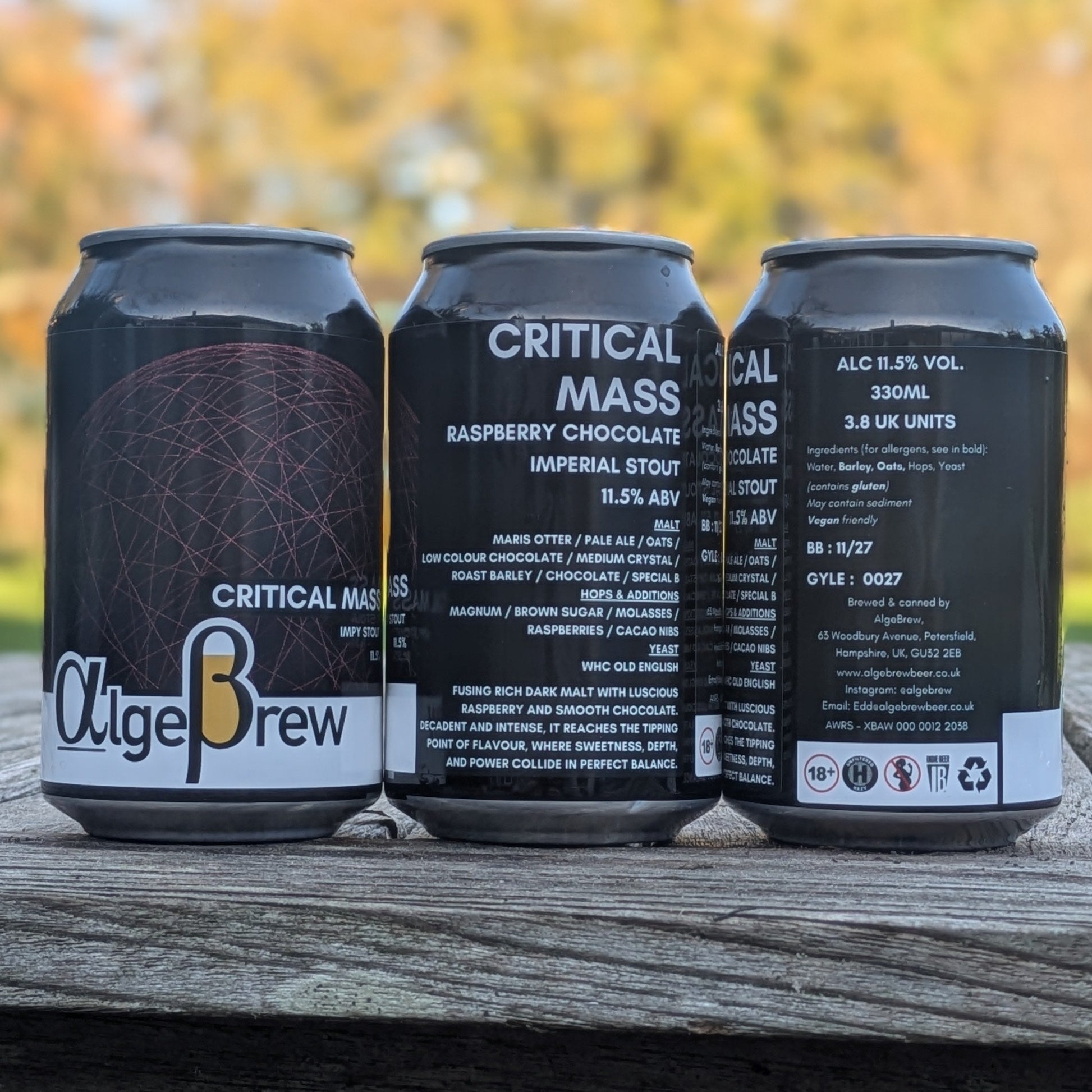 Critical Mass - Raspberry Chocolate